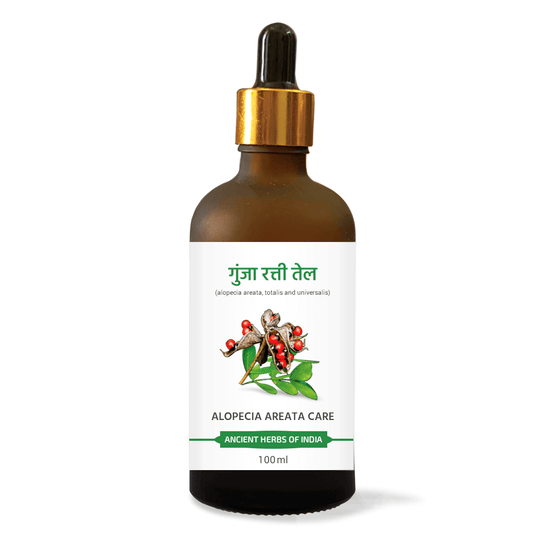 Gunja Oil for Hair Growth & Alopecia care | For Hair Fall Control, Scalp Treatment for Strong & Healthy Hair | For Men & Women 100ml