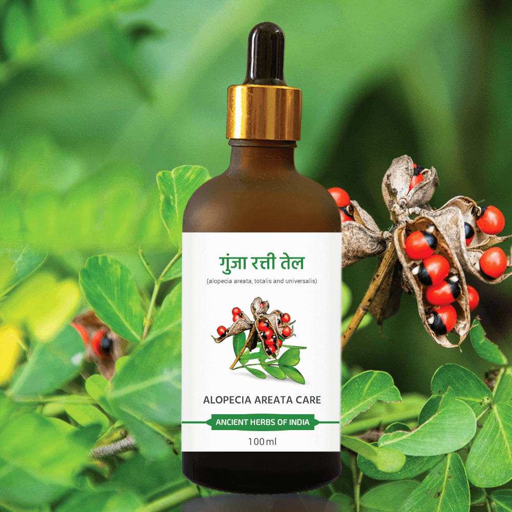 Gunja Oil for Hair Growth & Alopecia care | For Hair Fall Control, Scalp Treatment for Strong & Healthy Hair | For Men & Women 100ml