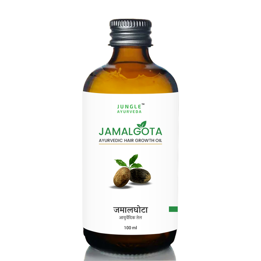 Jamalgota oil for hair growth and control hair fall | 100% Natural for Long, Thick & Strong Hair | 100 ml