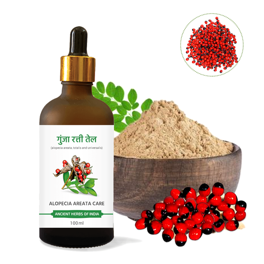 Gunja Oil for Hair Growth & Alopecia care | For Hair Fall Control, Scalp Treatment for Strong & Healthy Hair | For Men & Women 100ml