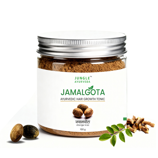 Jamalgota Powder for Hair Growth | Natural Ayurvedic Powder for Hair Fall Control & Scalp Nourishment | Herbal Hair Care for Men & Women